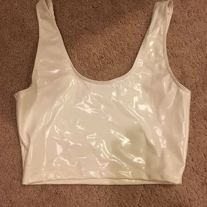 Vinyl Crop Tank- Cali Sun & Fun